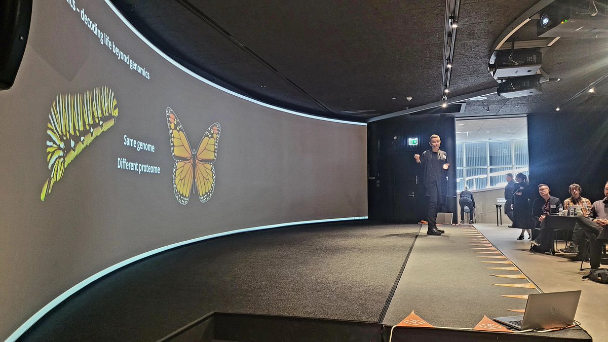 InFLAMES Flagship (@inflames_health) on Twitter photo Our first speaker is Research Director Laura Elo. She talks about redefining high-throughput proteomics with AI.
<a href="/EloLab_fi/">Elo Lab</a> <a href="/AboAkademi/">Åbo Akademi University</a> <a href="/UniTurku/">Turun yliopisto - University of Turku</a> Our first speaker is Research Director Laura Elo. She talks about redefining high-throughput proteomics with AI.
<a href="/EloLab_fi/">Elo Lab</a> <a href="/AboAkademi/">Åbo Akademi University</a> <a href="/UniTurku/">Turun yliopisto - University of Turku</a>