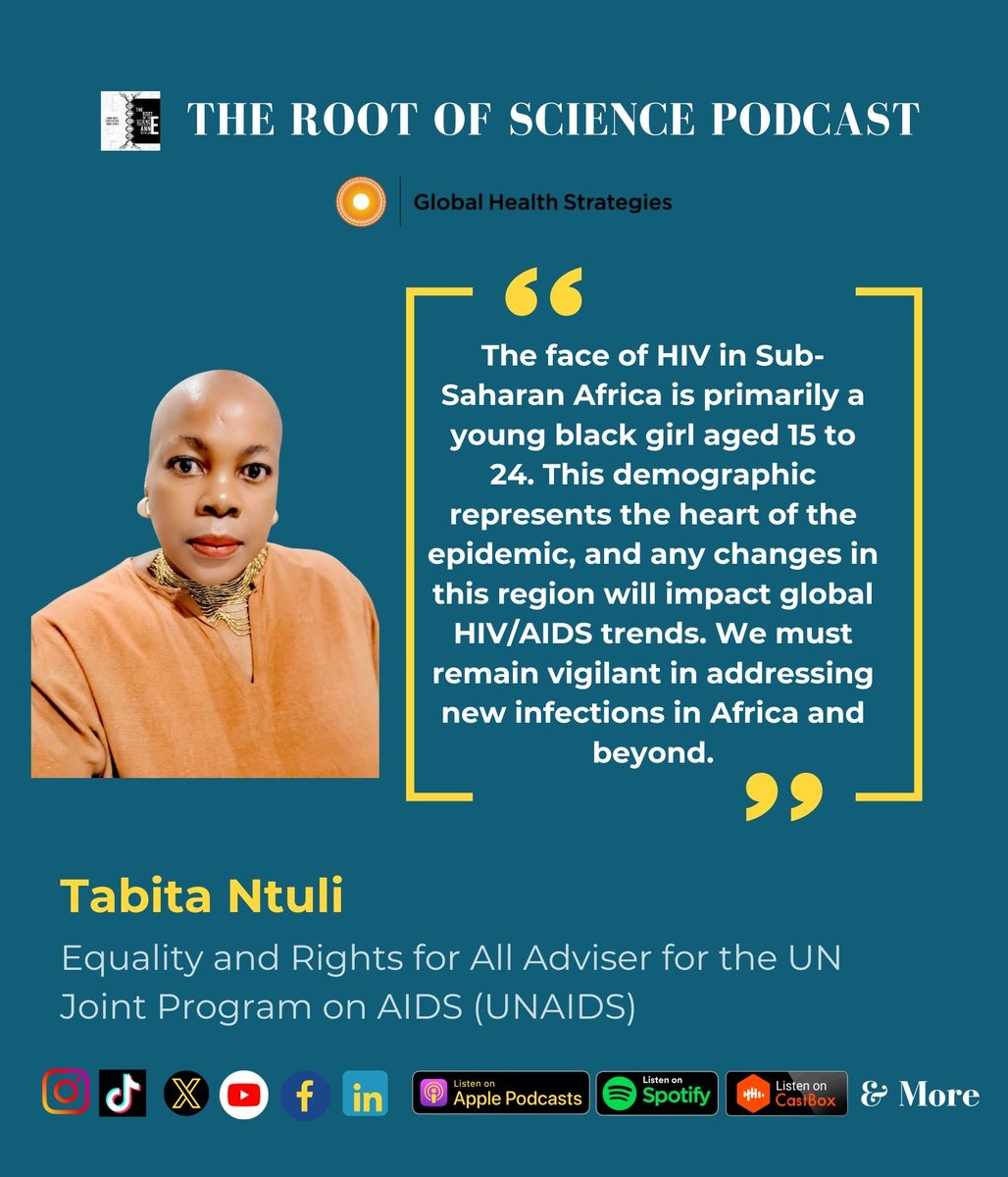 Our conversation with Tabita Ntuli is a must-listen! We explore sociocultural factors shaping sexual health, recent groundbreaking interventions for young women, and strategies to scale these efforts across Africa.

Tune in now: bit.ly/4fq7Yx4