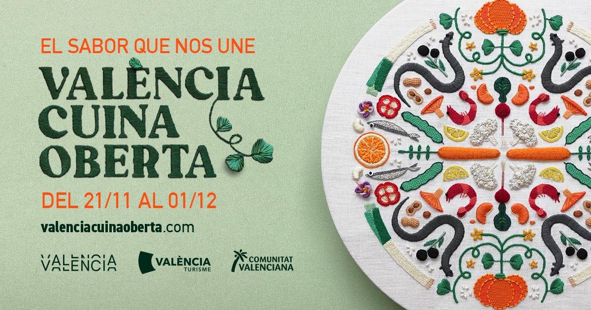 Ajuntament València (@ajuntamentvlc) on Twitter photo 🍽️ #CuinaOberta, amb les persones afectades per la #DANA.
▶️ Per cada menú, es donaran 3€ a la Taula 0 de la iniciativa "Des de #València per a #València", impulsada per <a href="/RicardCamarena/">Ricard Camarena</a>, <a href="/Bego_Rodrigo_/">UCanCallMeBego</a> i <a href="/QiqeDacosta/">Quique Dacosta 🪼🍊</a>.
🙋♀️ Reserva el teu 👉 i.mtrbio.com/fbsmynzdba
🗓️ Fins 1/12. 🍽️ #CuinaOberta, amb les persones afectades per la #DANA.
▶️ Per cada menú, es donaran 3€ a la Taula 0 de la iniciativa "Des de #València per a #València", impulsada per <a href="/RicardCamarena/">Ricard Camarena</a>, <a href="/Bego_Rodrigo_/">UCanCallMeBego</a> i <a href="/QiqeDacosta/">Quique Dacosta 🪼🍊</a>.
🙋♀️ Reserva el teu 👉 i.mtrbio.com/fbsmynzdba
🗓️ Fins 1/12.