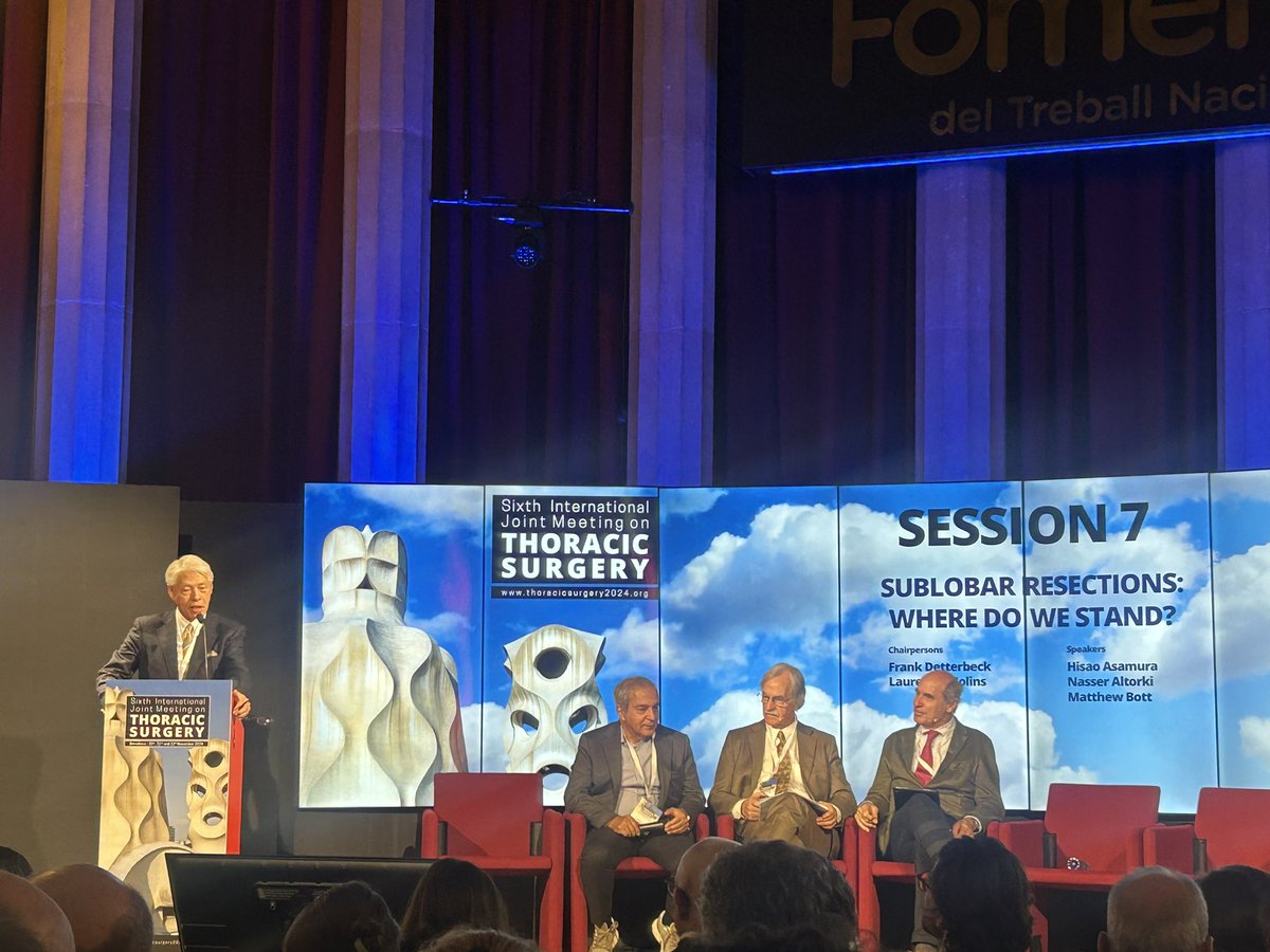 What a great discussion on sublobar resection for lung cancer!!!