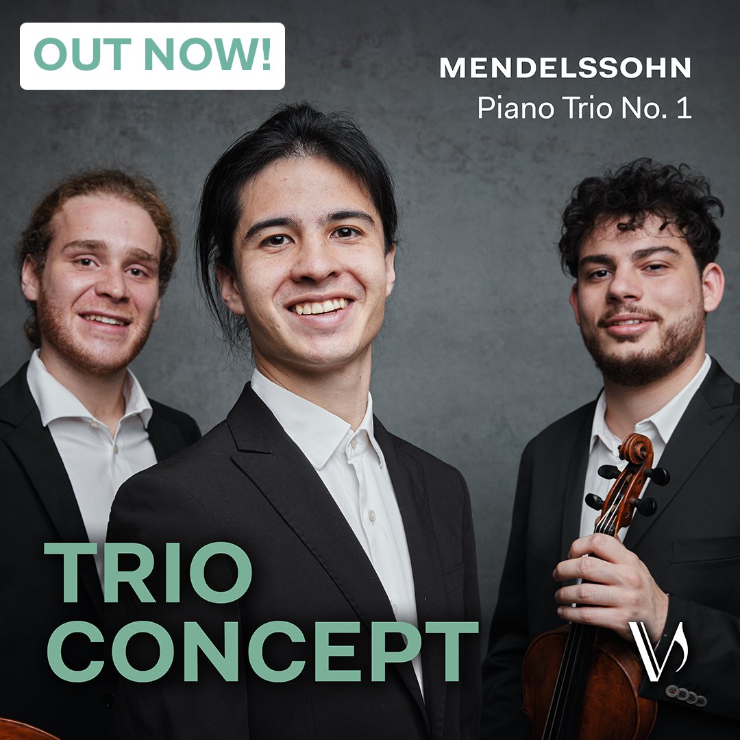 🎼 NEW RELEASE: Verbier Festival Academy launches new recording label with debut release by Trio Concept (Prix Yves Paternot Winner 2024). 
🎶 Now streaming ￼➡️ bit.ly/4hW2BqY