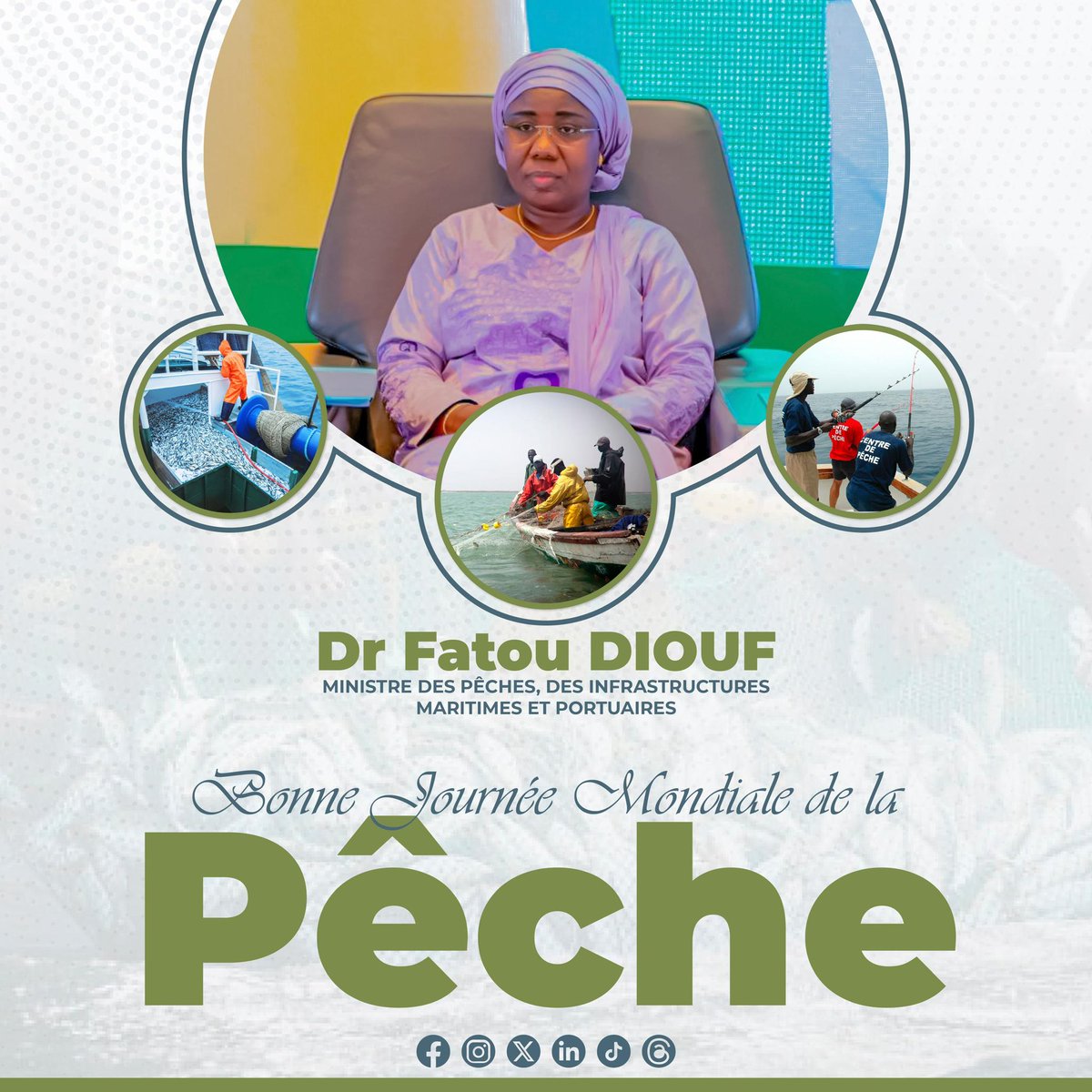Drfatoudiouf's tweet photo. Bonne Journée internationale de la pêche à toutes et à tous !

#Pêche
#JournéeInternationale
#Sénégal https://t.co/aycU7cRkFA