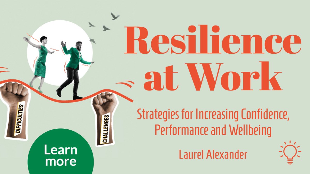 PavPub's tweet image. Today is publication day for Resilience at Work!
It's a self-coaching and journaling guide that provides the tools to boost our overall wellbeing and self-confidence, not just within work.
Learn more bit.ly/3ZfsaM9