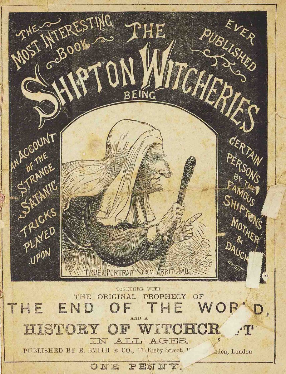 The stuff of myth and legend in this Victorian penny dreadful! The Shipton Witcheries together with 'The Original Prophecy of the End of the World' #EYAMythology <a href="/explorearchives/">Explore Your Archive</a> 🪄 [ZTJ]