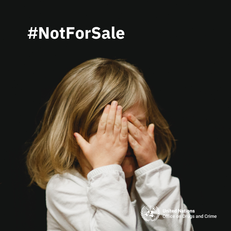 UNODC_OrgCrime's tweet photo. Children should play.

Children should learn.

Children should be children.

Children are #NotForSale!