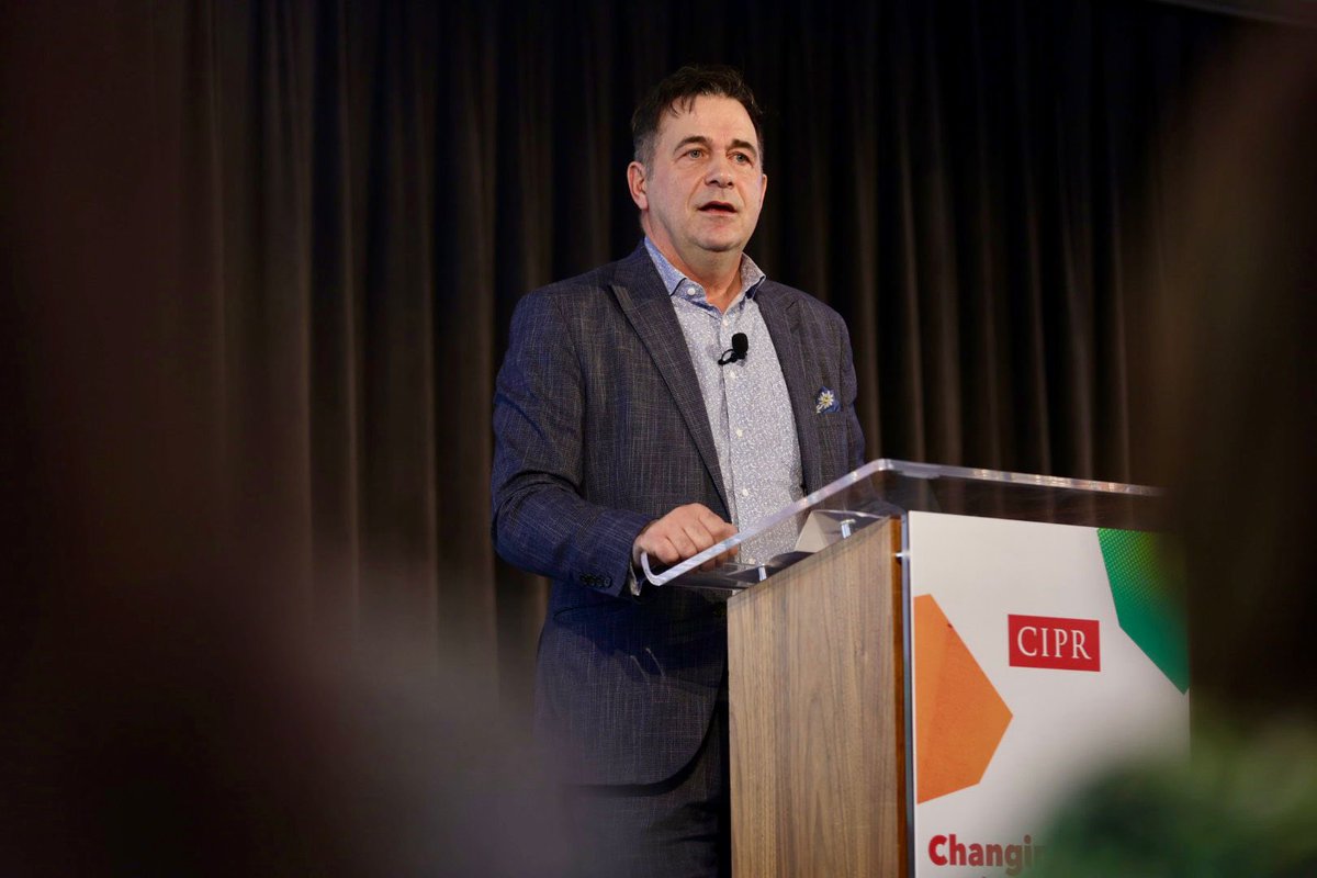 Chartered Institute of Public Relations (@cipr_global) on Twitter photo “You are the profession that is driving how your businesses communicate, how you are perceived and, you are I think, also very often the profession in an organisation that helps drive their moral compass.”
<a href="/Juergen_Maier/">Juergen Maier CBE</a> with a call to action for the PR profession.
#CIPRConf24 “You are the profession that is driving how your businesses communicate, how you are perceived and, you are I think, also very often the profession in an organisation that helps drive their moral compass.”
<a href="/Juergen_Maier/">Juergen Maier CBE</a> with a call to action for the PR profession.
#CIPRConf24