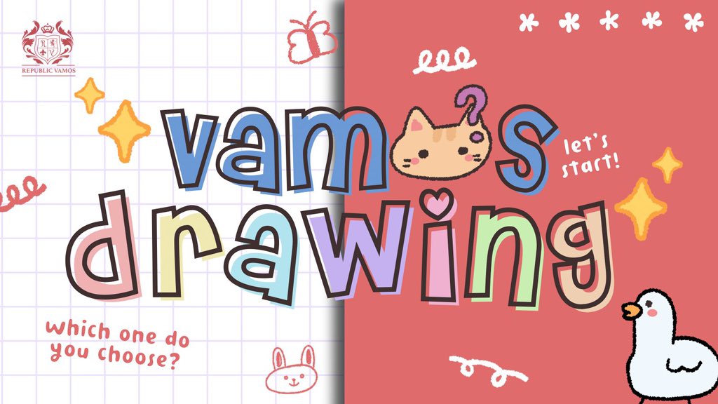 ⠀
    VAMOS DRAWING
⠀