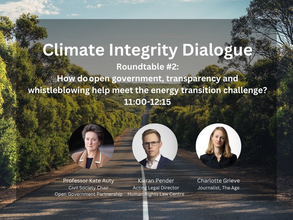 📢 Can we achieve a fair energy transition if it’s held back by secrecy and poor transparency? 
Join us to explore how open government, FOI, and climate disclosures can break down barriers, shape bold policies, and drive a truly just transition. Book here: eventbookings.com/b/event/transp…