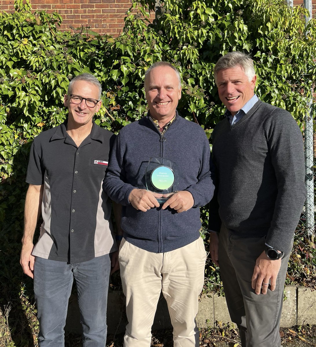 Revolution-ZERO (@revolutionzero1) on Twitter photo 🏆 Revolution-ZERO was given the Innovation Award at the recently concluded #RIES24 in Guitiriz, Spain.
This year's forum was about the future of health - a  reminder of what we can achieve when we walk together and the work we have ahead of us. 
#GreenNHS #TogetherWeCan 🙏🌎⚕️ 🏆 Revolution-ZERO was given the Innovation Award at the recently concluded #RIES24 in Guitiriz, Spain.
This year's forum was about the future of health - a  reminder of what we can achieve when we walk together and the work we have ahead of us. 
#GreenNHS #TogetherWeCan 🙏🌎⚕️