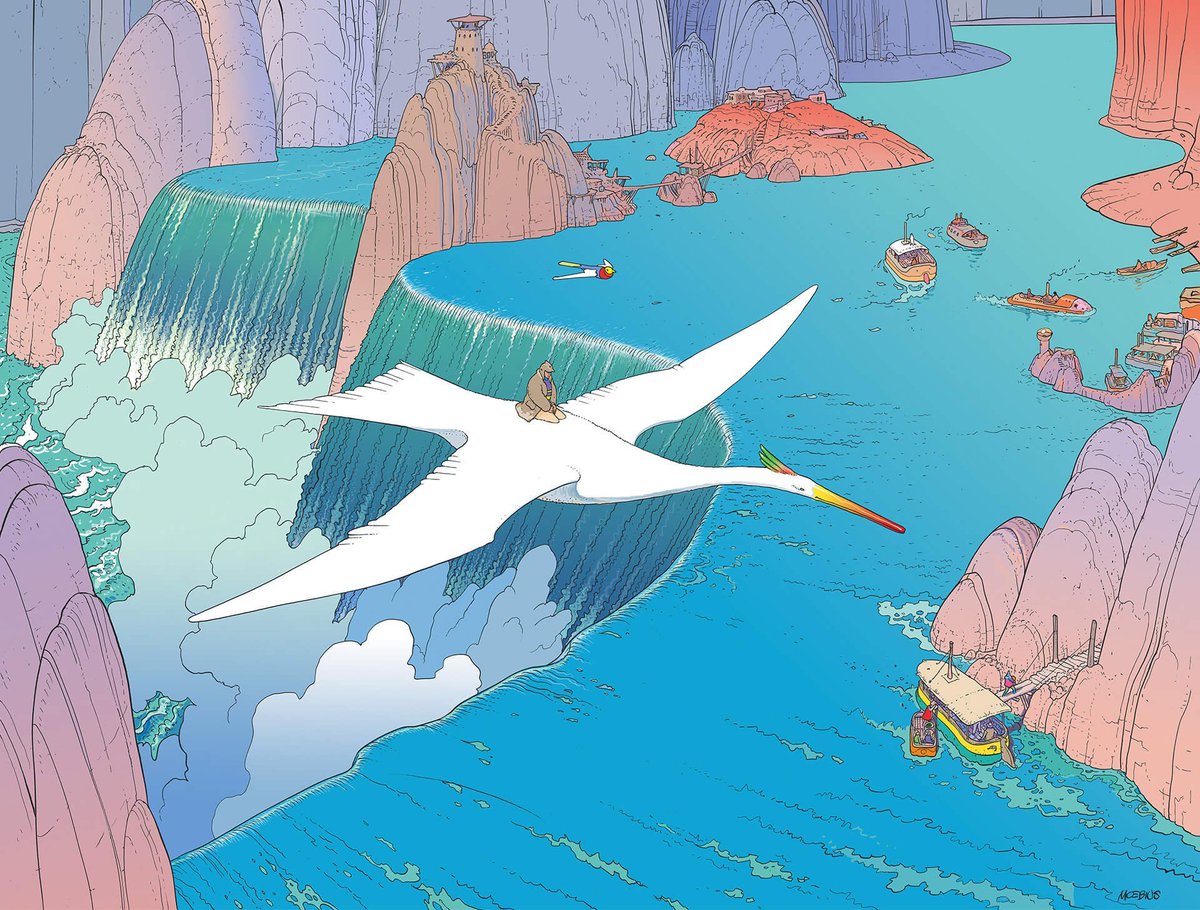afrocosmist's tweet image. Moebius