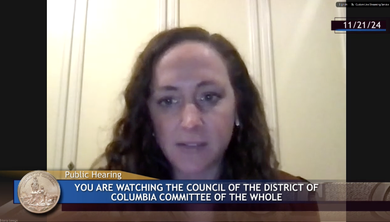 #DCStudentsSucceed Coalition Members are testifying on Out-of-School Time (OST) Programs and the Universal Out-of-School Time Act 2023 at <a href="/DCCouncil/">DC Council</a> today.  <a href="/Kerry_Savage_/">Kerry Savage</a> from <a href="/dcpave/">PAVE (Parents Amplifying Voices in Education)</a> spoke to the need to prioritize funding, security and safe passage, &amp; information-sharing and