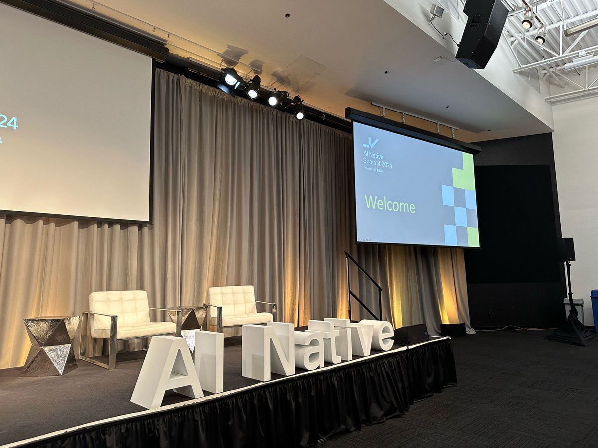 #AINative2024 is here! See you in a few hours. 👋