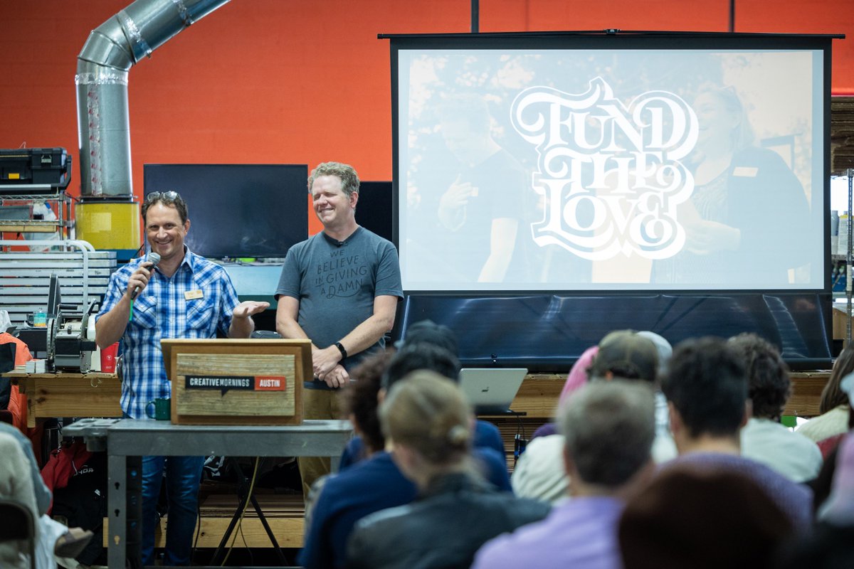 Help keep our events going in 2025! 💰🧡 Our volunteer team depends on the support of local companies to help make this magic happen. Our Fund The Love Partnership Drive will secure our budget for next year. See the perks creativemornings.com/cities/atx/spo…