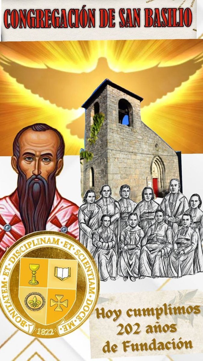 The Basilian congregation is 202 years old today. St. Basil, pray for us!