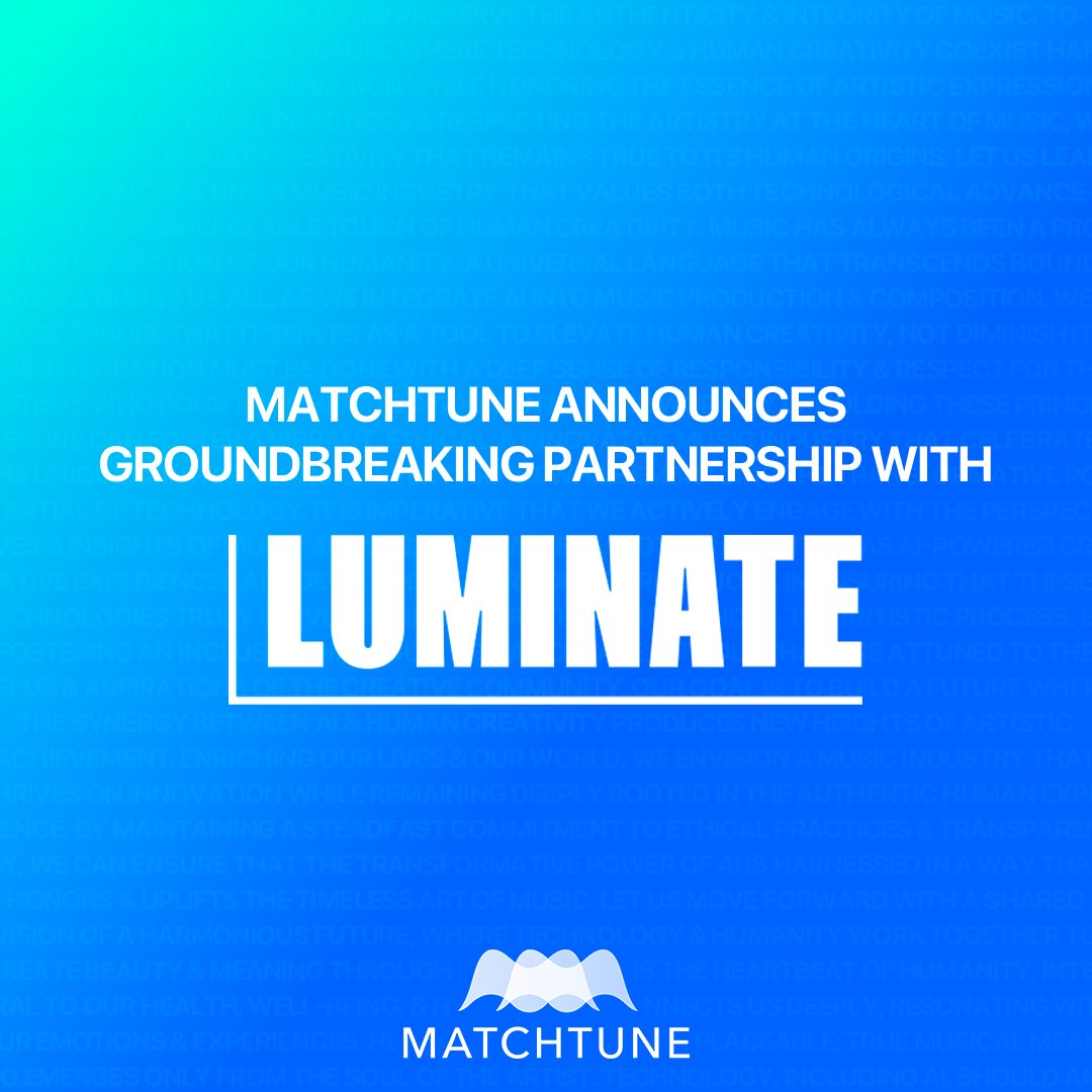 We’re excited to announce our partnership with <a href="/luminate_data/">Luminate</a>, the industry leader in music data and analytics.

Luminate, trusted for over 30 years and known for powering the Billboard charts, aggregates data from more than 500 verified sources, delivering the most comprehensive