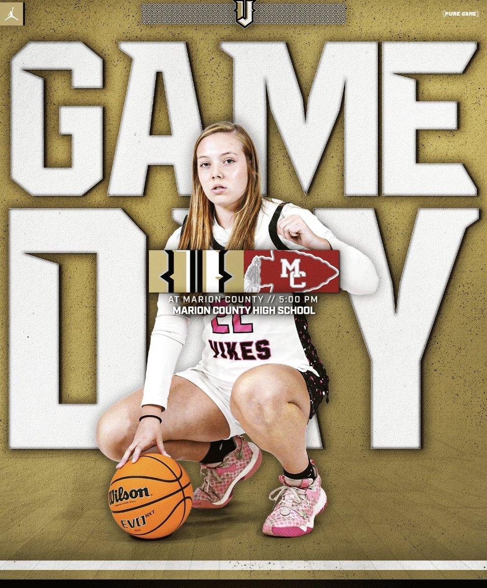 Lady Vikes are back in action tonight as we travel to state runner-up Marion County. Tip-off is 5pm and the VB will immediately follow.