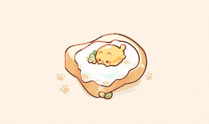 Egg on toast  