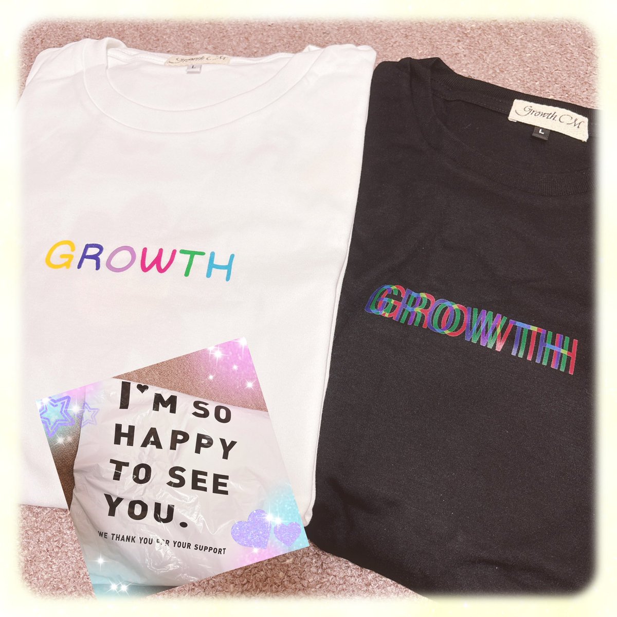 無事届きました✨️
I'm so happy to see you too😆💛

#GROWTHWITHCHIMON