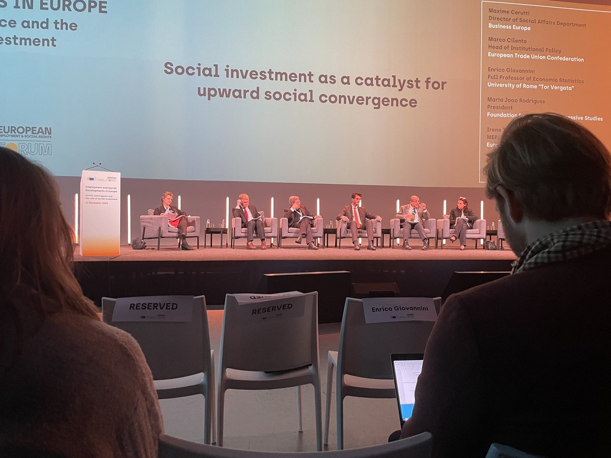 Discussing Employment and Social Developments in Europe and the related EU Report. Focus on social investment and social convergence