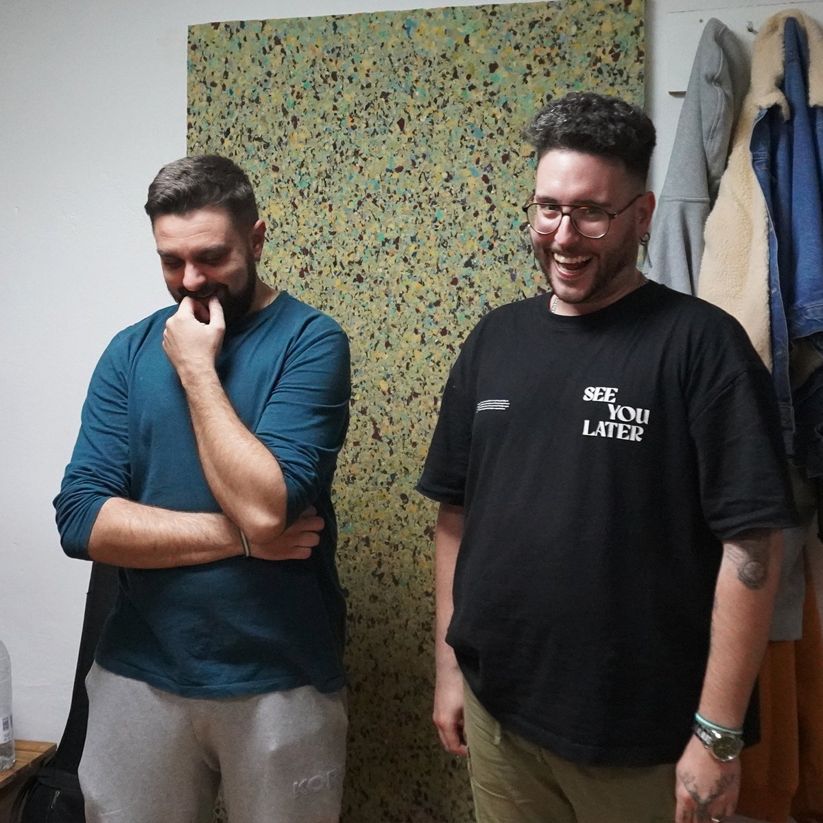 ChirigotaBizc8's tweet photo. ✝️ #LosHermanosDelBuenFin seguimos preparando nuestro repertorio para el próximo #COAC2025

El próximo sábado sabremos cuándo volveremos al Gran Teatro Falla. 🤩

🤔 ¿Qué día creéis que nos tocará actuar? ¡Os leemos! https://t.co/qR8uKoTCD3