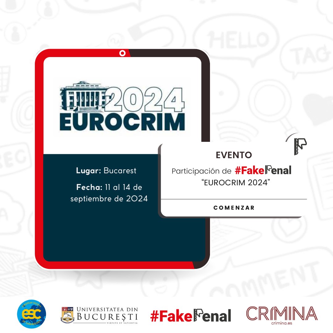 fakepenal's tweet photo. 🌍✨ Del 11 al 14 de septiembre de 2024 Fake Penal estuvo en Eurocrim 2024 en Bucarest, presentando su trabajo sobre desinformación y redes sociales en el derecho penal, junto a otros expertos de toda Europa. ⚖️📱 

#FakePenal #Eurocrim2024 #Criminología #Desinformación https://t.co/T95TOhLkoW