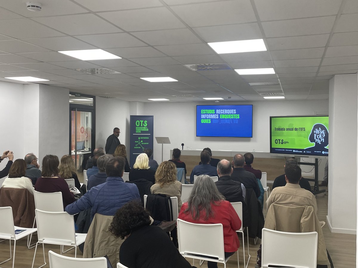 OTS_org's tweet image. 🎉 Comença la jornada #Transformem! Un espai per compartir idees, reflexionar i construir un futur més cohesionat. 🌍💡

Ens trobem aquí: app.community.nectios.com/ots/events/tra… 

#ActeAnualOTS