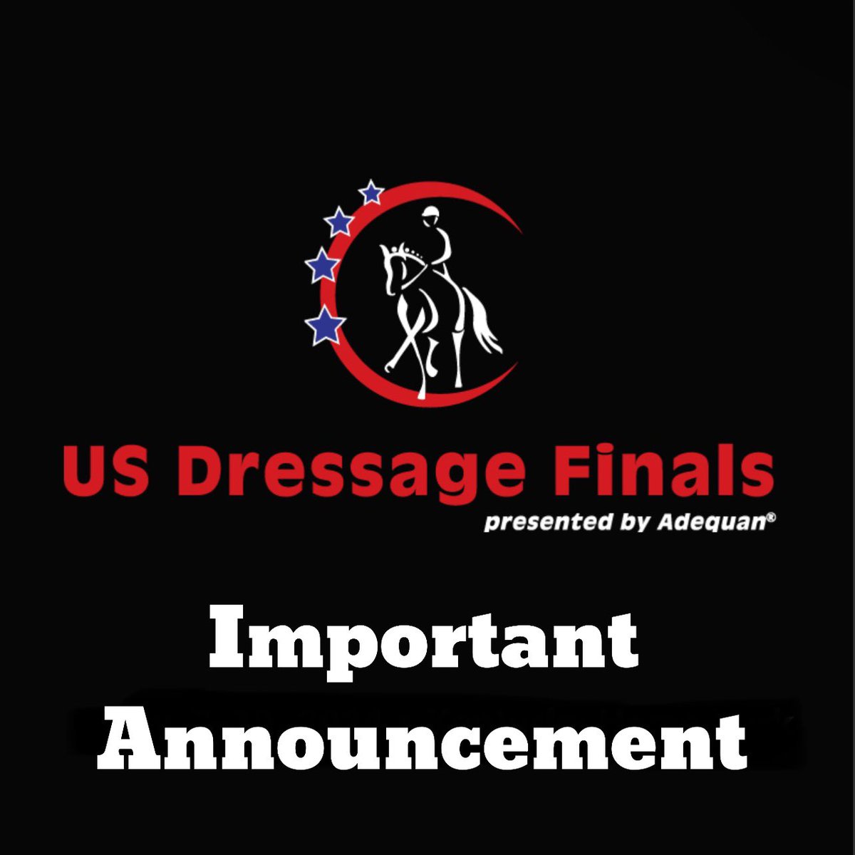 USDF Official (@usdf) on Twitter photo Big news‼️ USDF & <a href="/USequestrian/">US Equestrian</a> are thrilled to announce the 2025 US Dressage Finals presented by Adequan® are scheduled for Oct 30 – Nov 2, at the World Equestrian Center (WEC) in Wilmington, OH. Learn more about this update to our marquee competition: usdf.org/press/news/vie… Big news‼️ USDF & <a href="/USequestrian/">US Equestrian</a> are thrilled to announce the 2025 US Dressage Finals presented by Adequan® are scheduled for Oct 30 – Nov 2, at the World Equestrian Center (WEC) in Wilmington, OH. Learn more about this update to our marquee competition: usdf.org/press/news/vie…