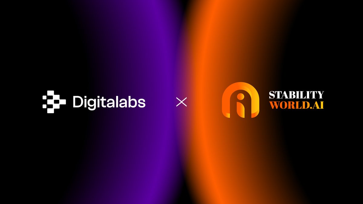 Digitalabs ☁️ (@digitalabs_ai) on Twitter photo New Partnership!
Digitalabs has officially teamed up with <a href="/StabilityW_AI/">Stability World AI</a>, a comprehensive platform offering generative AI and AI services tailored for both Web2 and Web3.
▪️ Strengthen the Digitalabs ecosystem
▪️ Drive advancements in AI and cloud technology
▪️ Deliver New Partnership!
Digitalabs has officially teamed up with <a href="/StabilityW_AI/">Stability World AI</a>, a comprehensive platform offering generative AI and AI services tailored for both Web2 and Web3.
▪️ Strengthen the Digitalabs ecosystem
▪️ Drive advancements in AI and cloud technology
▪️ Deliver