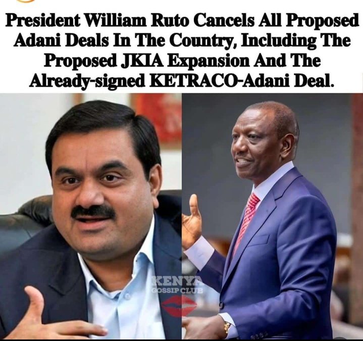 EddieEdd10's tweet photo. Finally Kenyans Have won Against Adani. After  President Ruto Canceled the Adani JKIA Ketraco Deal 🙏💪👏. 

Ndebeles #OccupyCBDThursday breaking Opiyo SHIF https://t.co/ueQX8Uc0xH
