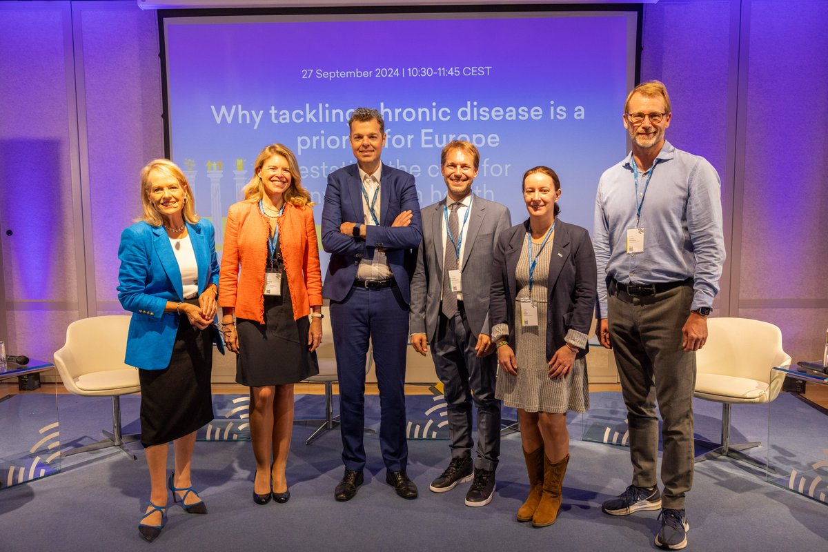 🌍 Amid 🇪🇺 demographic, economic &amp; geopolitical challenges, how can investing in chronic disease prevention boost health system resilience?

At #EHFG2024, <a href="/EFPIA/">EFPIA</a> gathered experts to tackle this critical question. Watch the session recording now ➡️ bit.ly/4eKwV50