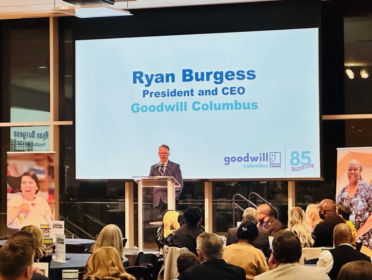 OrigoBranding's tweet image. Congratulations to Ryan Burgess and the entire @GoodwillCols team on an amazing 85th Anniversary celebration last night - recognizing their many heroes of impact that make a positive difference in the lives of others. Here’s to 85 more years of opportunity and the #PowerOfWork!