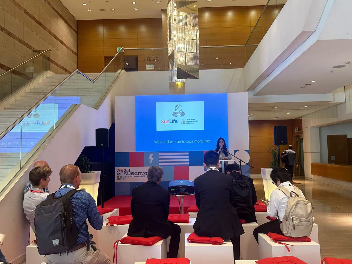 Sunlife_Medical's tweet photo. SunLife at ERC European Resuscitation Council Congress - Resuscitation 2024 #Athens
We were happy to provide the CPR navigator for the competition and meet academic experts at the congress.
See you next year!
#ERC #resuscitation #ROSC #cpr #cardicaarrest https://t.co/yX0w72PjEs