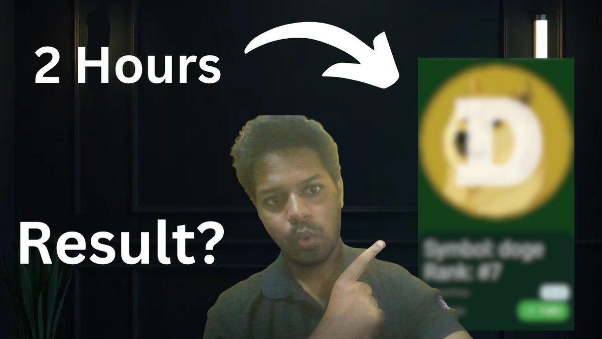 Hey TwitterFam, 
Check this out! 
I tried to make a Crypto App in 2 hours and I didn't expect this!  
youtu.be/yAgurOM0pBk