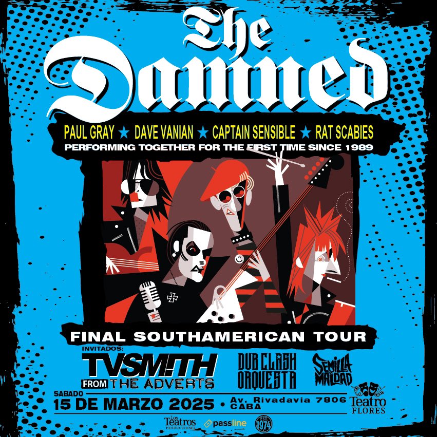 The Damned tweet media