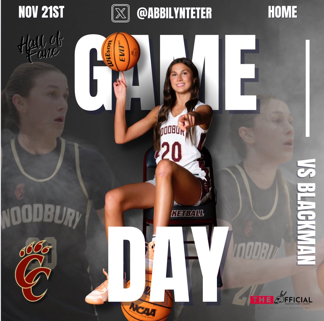 Abbilyn Teter (@abbilynteter) on Twitter photo 🏀 Game Day- Hall of Fame
🗓️ Thursday, Nov 21st
📍 @ Cannon County HS
🆚 Blackman
⏰ 6:00pm
<a href="/theofficial_hub/">The Official Hub</a> <a href="/KyleShipleyk/">Coach Shipley</a> <a href="/CannonLionettes/">Cannon County Lionettes Basketball</a> <a href="/CCHS_AD/">Cannon County High School Athletic Dept</a> <a href="/UTSWomensBBall/">UTSouthern Women's Basketball</a> 🏀 Game Day- Hall of Fame
🗓️ Thursday, Nov 21st
📍 @ Cannon County HS
🆚 Blackman
⏰ 6:00pm
<a href="/theofficial_hub/">The Official Hub</a> <a href="/KyleShipleyk/">Coach Shipley</a> <a href="/CannonLionettes/">Cannon County Lionettes Basketball</a> <a href="/CCHS_AD/">Cannon County High School Athletic Dept</a> <a href="/UTSWomensBBall/">UTSouthern Women's Basketball</a>