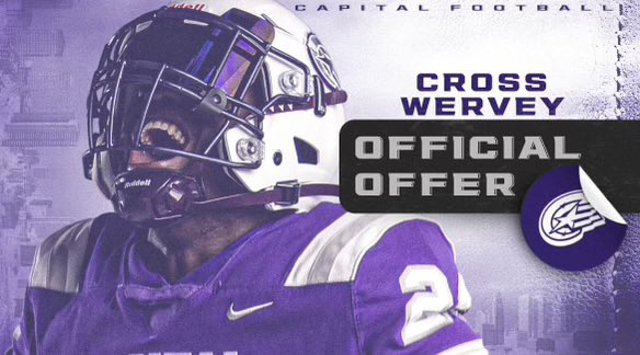Cross wervey (@cwervey21) on Twitter photo After a great conversation with <a href="/Nfisanick34/">Nick Fisanick</a> I am extremely blessed to announce I have received another offer from <a href="/CapitalU_FB/">Capital University Football</a> . <a href="/Middie_Football/">Midview Football</a> <a href="/MidviewStrength/">Midview Strength</a> After a great conversation with <a href="/Nfisanick34/">Nick Fisanick</a> I am extremely blessed to announce I have received another offer from <a href="/CapitalU_FB/">Capital University Football</a> . <a href="/Middie_Football/">Midview Football</a> <a href="/MidviewStrength/">Midview Strength</a>