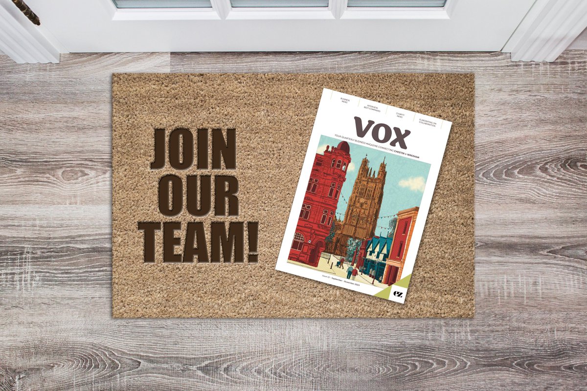 Join our team! We’re looking for distributors in Chester. Distributing our magazines is an easy task. It simply involves delivering the magazine to all the buildings on your allocated map. Apply here: ezpublishing.co.uk/distribution#V… #Chester #business #businessmagazine