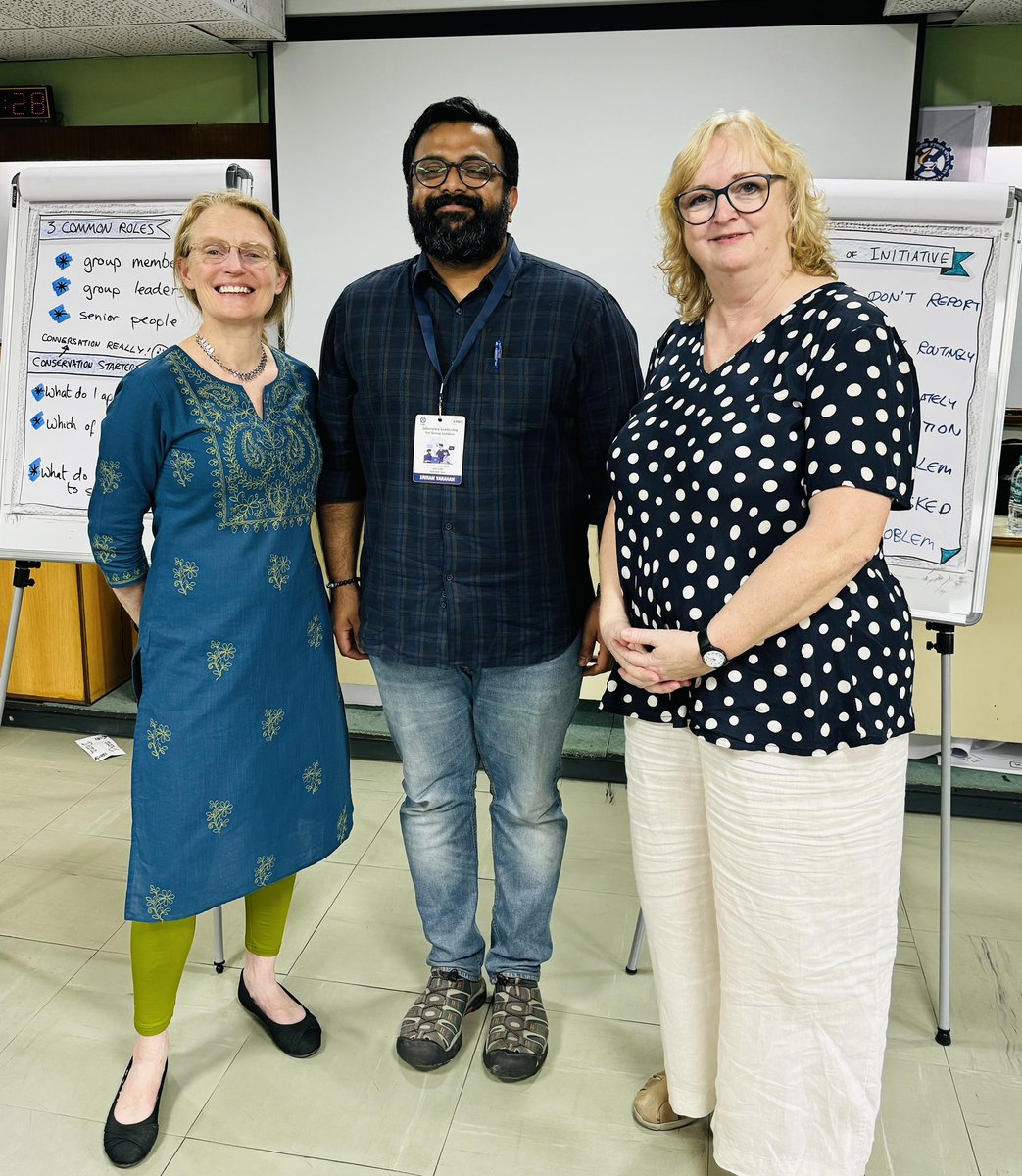 Sriram Varahan (@sriram_varahan) on Twitter photo Had an incredible experience attending the <a href="/EMBO/">EMBO</a> <a href="/LifeSciLearn/">EMBO Lab Leadership</a> Lab Leadership Course. Learnt some incredible leadership concepts. Excited to implement them with the crew 😊🤩
<a href="/diana_baum65622/">Diana Baumann</a> @MetteHL <a href="/LeadSculpt/">Leadership Sculptor GmbH</a> were outstanding teachers. Learnt so much from them <a href="/ccmb_csir/">CCMB</a> Had an incredible experience attending the <a href="/EMBO/">EMBO</a> <a href="/LifeSciLearn/">EMBO Lab Leadership</a> Lab Leadership Course. Learnt some incredible leadership concepts. Excited to implement them with the crew 😊🤩
<a href="/diana_baum65622/">Diana Baumann</a> @MetteHL <a href="/LeadSculpt/">Leadership Sculptor GmbH</a> were outstanding teachers. Learnt so much from them <a href="/ccmb_csir/">CCMB</a>