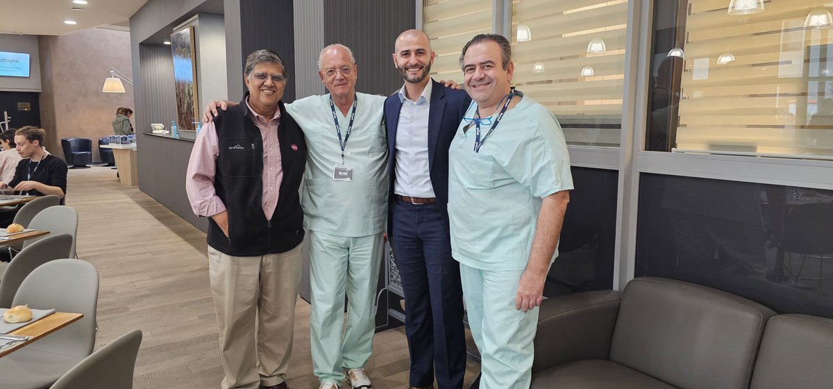 JovaniManol's tweet image. A few weeks ago at the @IrcadFrance, the world-famous center of excellence for training and innovation in minimally invasive surgery/endoscopy. It was fantastic to meet in person the legendary Prof. @JMarescauxIrcad.
@ASGEendoscopy @ESGE_news #GITwitter @kmergener
@amitabh_chak