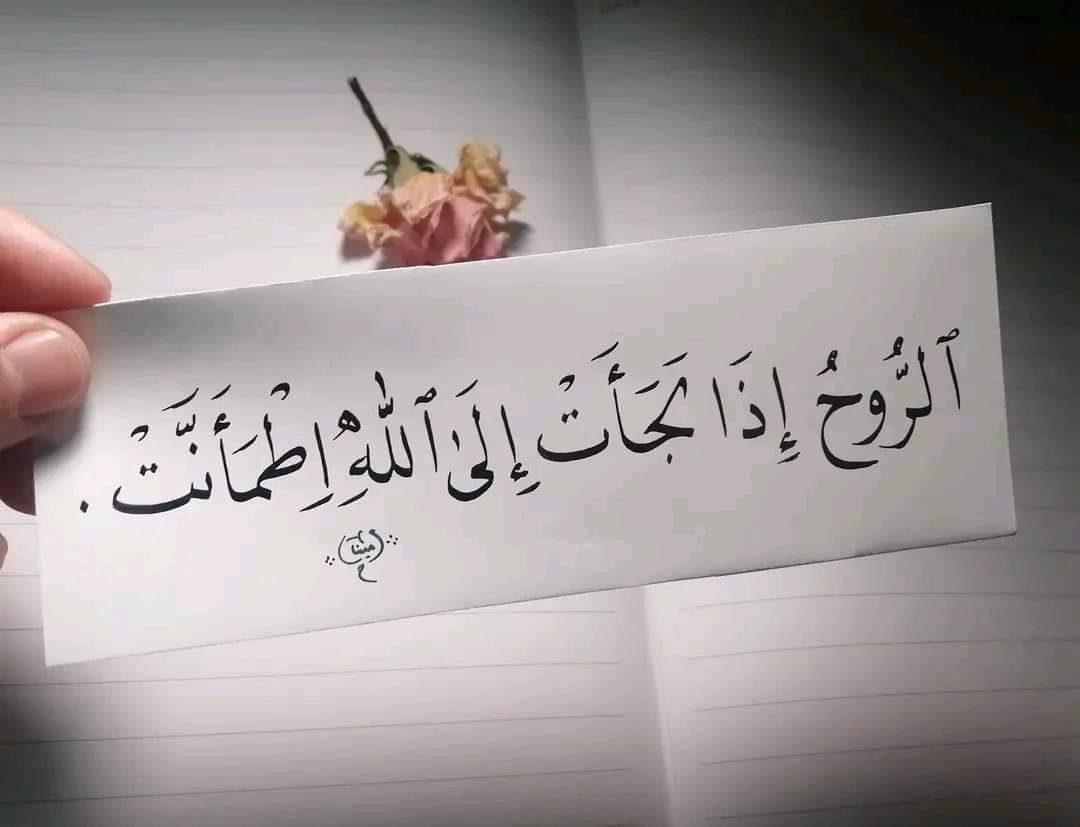 فأطمئنو.. ✨