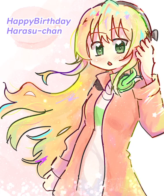 今日は!なんと!ハラスちゃんの誕生日!!めでた～い#オルヨコ 