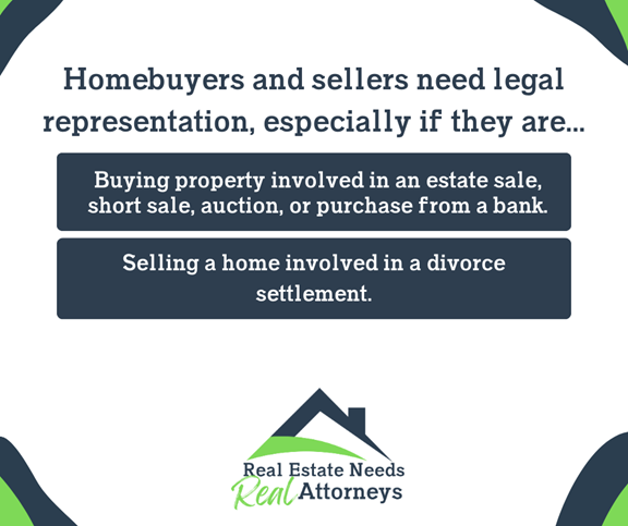 A variety of complexities can surface in a real estate transaction, and no two are alike. From short sales  to divorce settlements and estate matters – real estate attorneys put the clients’ interests first. #RealEstateAttorney #LegalGuidance #RealEstateBrokers.
