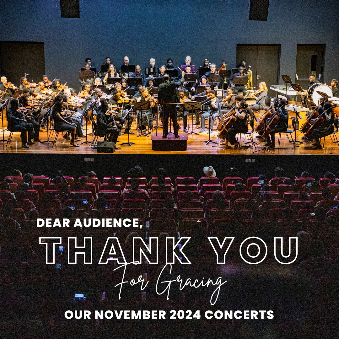Two sold-out shows, 1000+ amazing souls, and unforgettable music 🎶✨

Dear audience, thank you for gracing our shows and making the November concerts magical! 🫶🏽