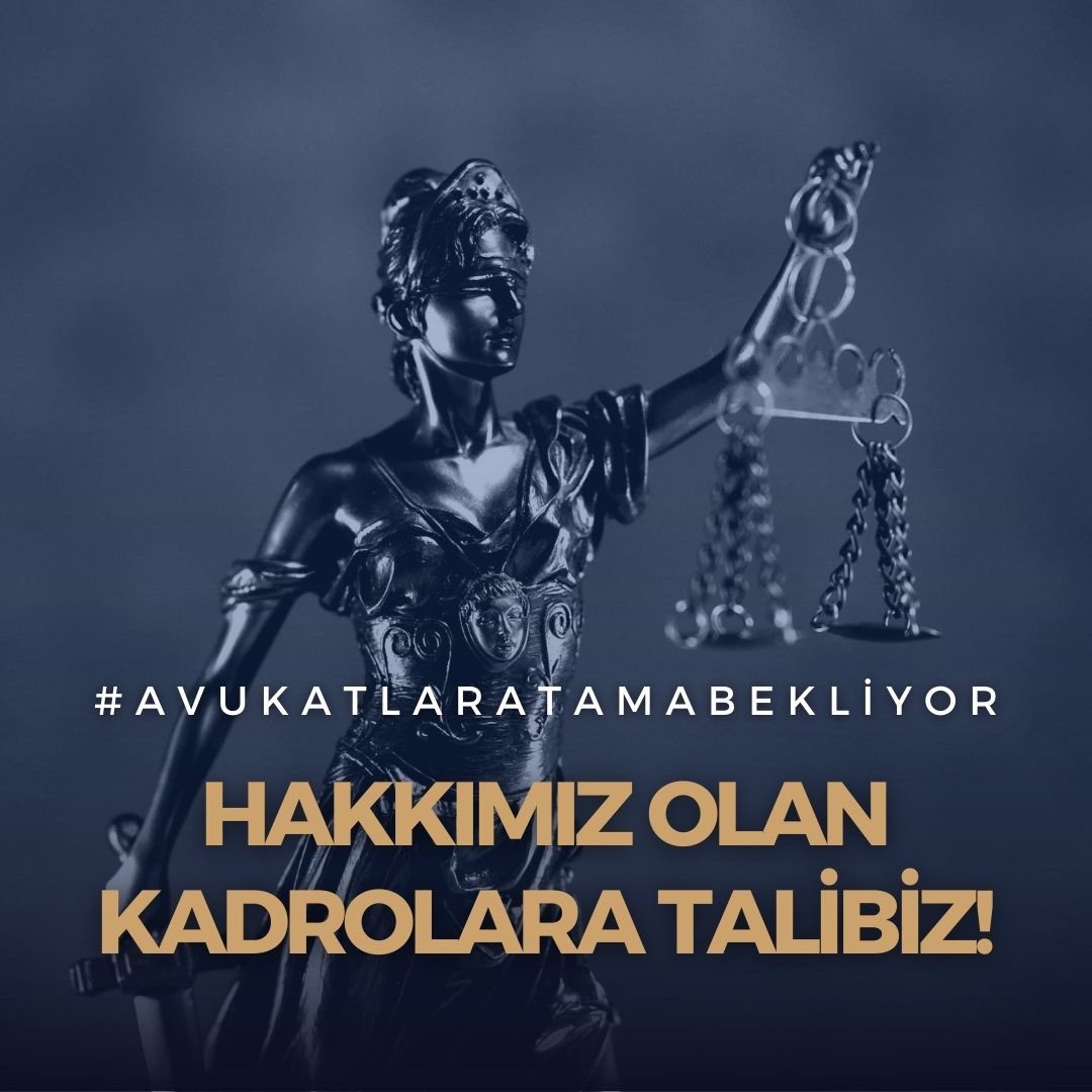 kamuyaavukat's tweet photo. Kamu kurumlarının iş yükü giderek artıyor ancak ihtiyaç olmasına rağmen yeterli sayıda avukat istihdam edilmiyor KPSS’de üstün başarı göstermiş hukukçuların hak ettiği atamaların yapılmasını talep ediyoruz Adaletten tasarruf olmaz!
#AvukatlarAtamaBekliyor   
 #Hazineye2binAvukat https://t.co/s1RCp0oz0G