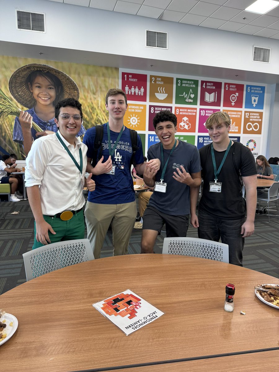 EatSleepMath's tweet image. Another month of #mathmagic at @NBPSEagles 

Last month we had fun puzzling w pentominoes pumpkins. This month we’re representing our thanks thru a bar graph 📊 of all things we’re thankful for!

Wishing everyone a wonderful Fall Break!