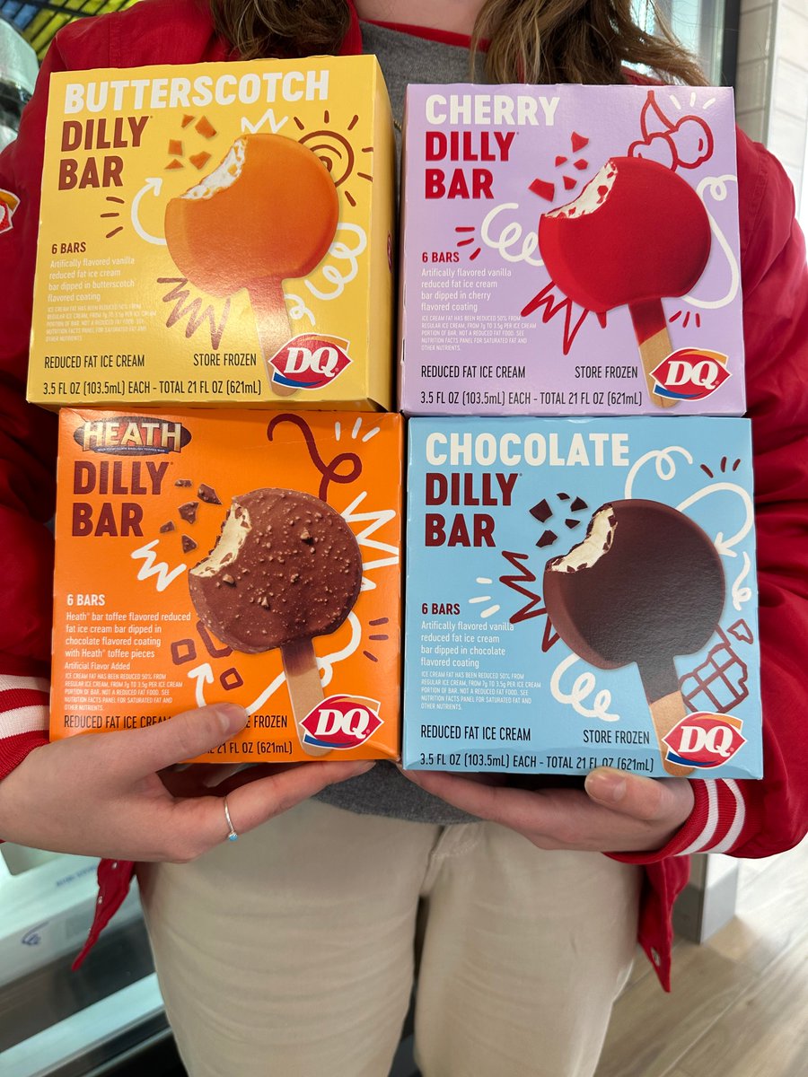 You can only choose ONE... but which Dilly Bar will it be? Will you go classic, or try something new? Drop your choice below!👇

#FanFavorite #DillyBars