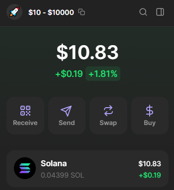 The challenge is officially live!

$10 → $10,000 starts tomorrow.

Join through my profile/bio.

Once inside: like, RT, and drop your TG below to stay in.

Miss a step? You’re out (in order to avoid bots).

The group locks in 48 hours. Move FAST.