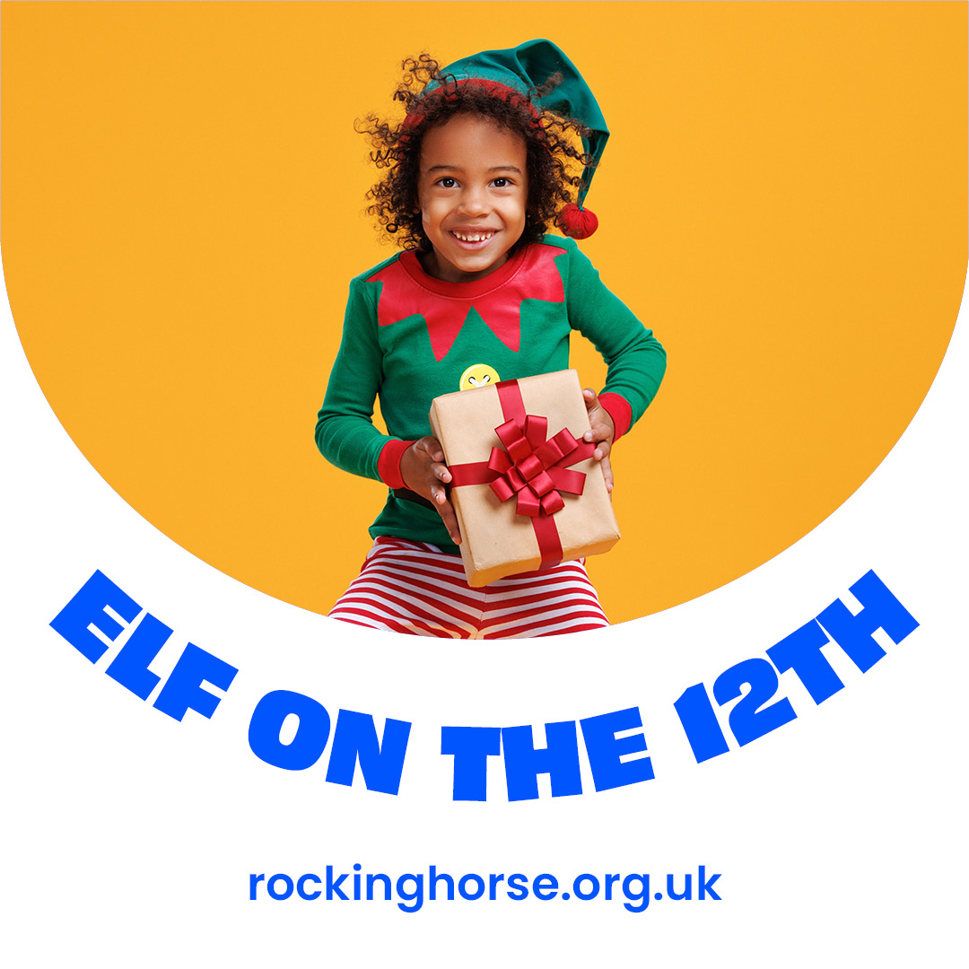Could you support Rockinghorse this Christmas by dressing up in red or green (or your favourite festive jumper!) on Thursday 12 December? ❤️💚

Sign up for free and we will send you digital materials such as posters and bunting ➡️ heyor.ca/pAoF0y