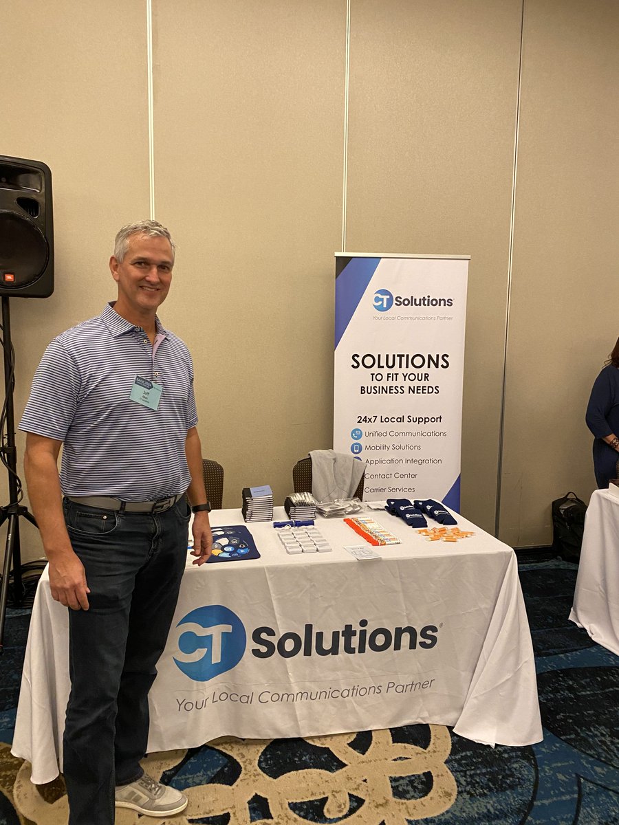 CTSolutionsInc's tweet photo. 📍 SAOE Annual Conference in Greenville, SC

Last week, our team member, Jeff Allen, traveled to Greenville with our partners at RingCentral and Comcast to participate in the Southeastern Association of Orthopaedic Executives Annual Conference—and what a week it was.

#SAOE2024 https://t.co/cb4xy2N3yD