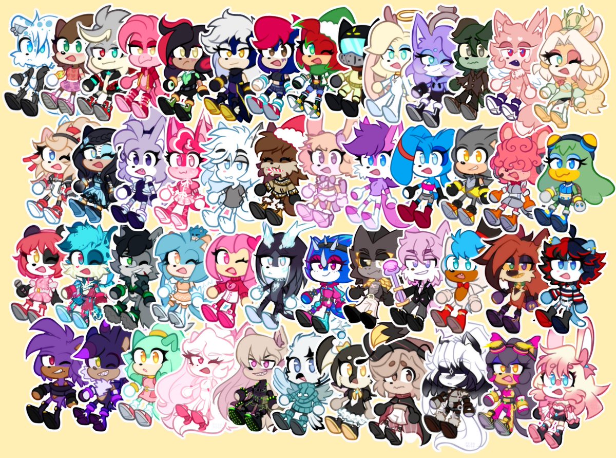 FrizeRoseO's tweet photo. ✦Sonic YCH Minichi✦ 
I have these Mini chibis for $7  (>v<)💗✨
https://t.co/7P3EHX0hTW

 #ych #ychcommission #sonic https://t.co/qD2e87cGrQ